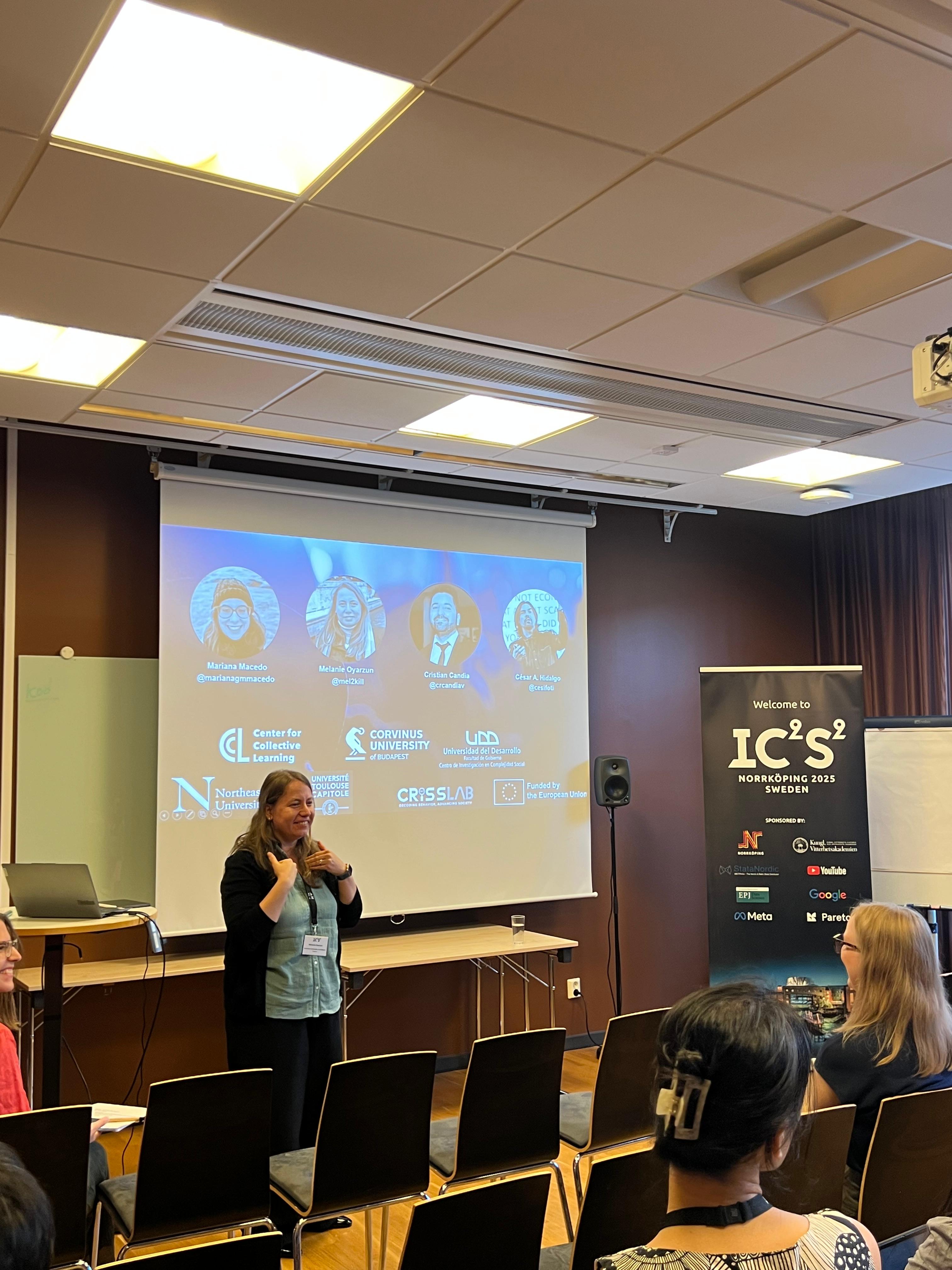 Presentación en IC2S2 2025 en Norrkoping