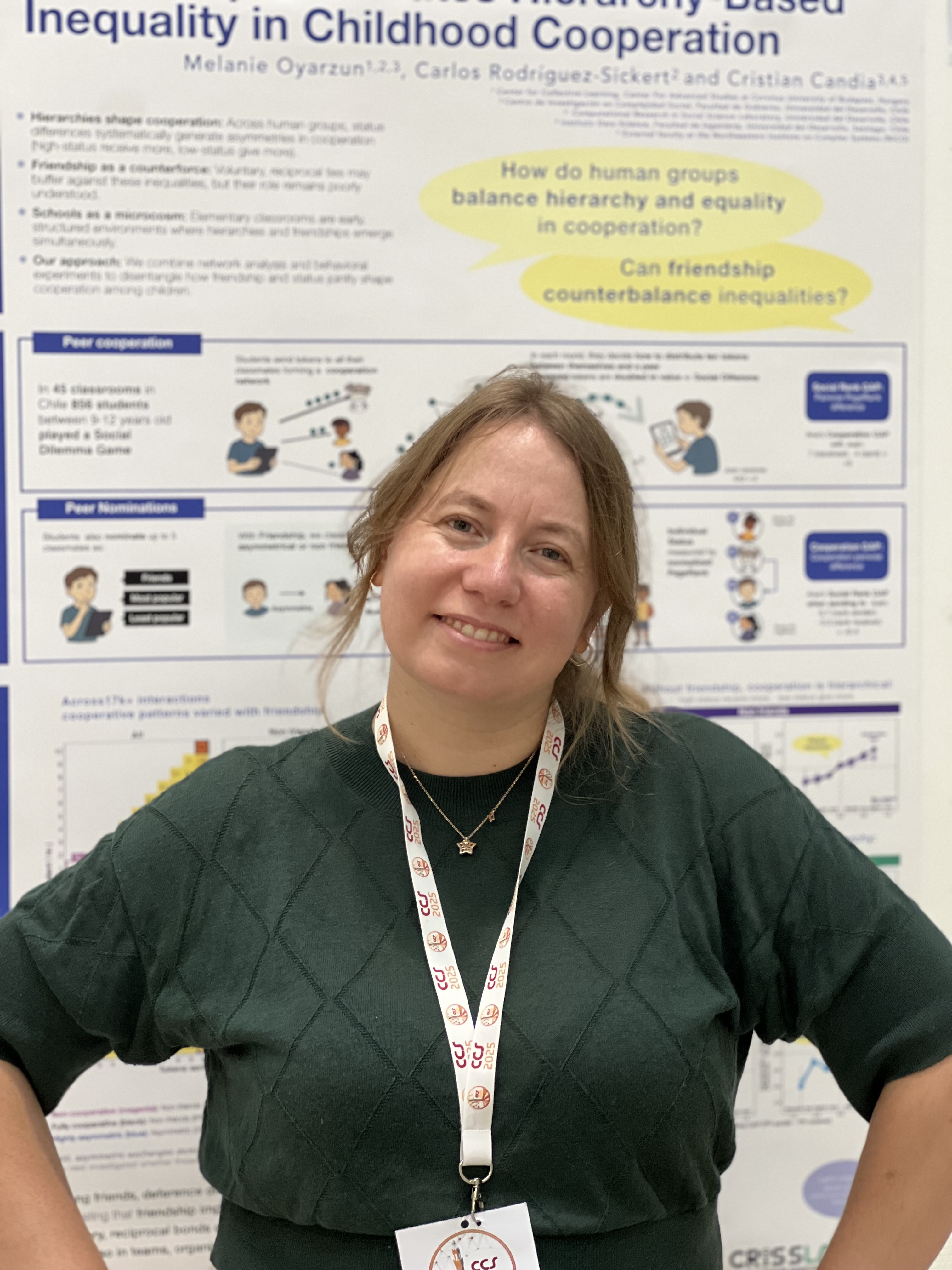 Poster session at CCS 2025 in Siena