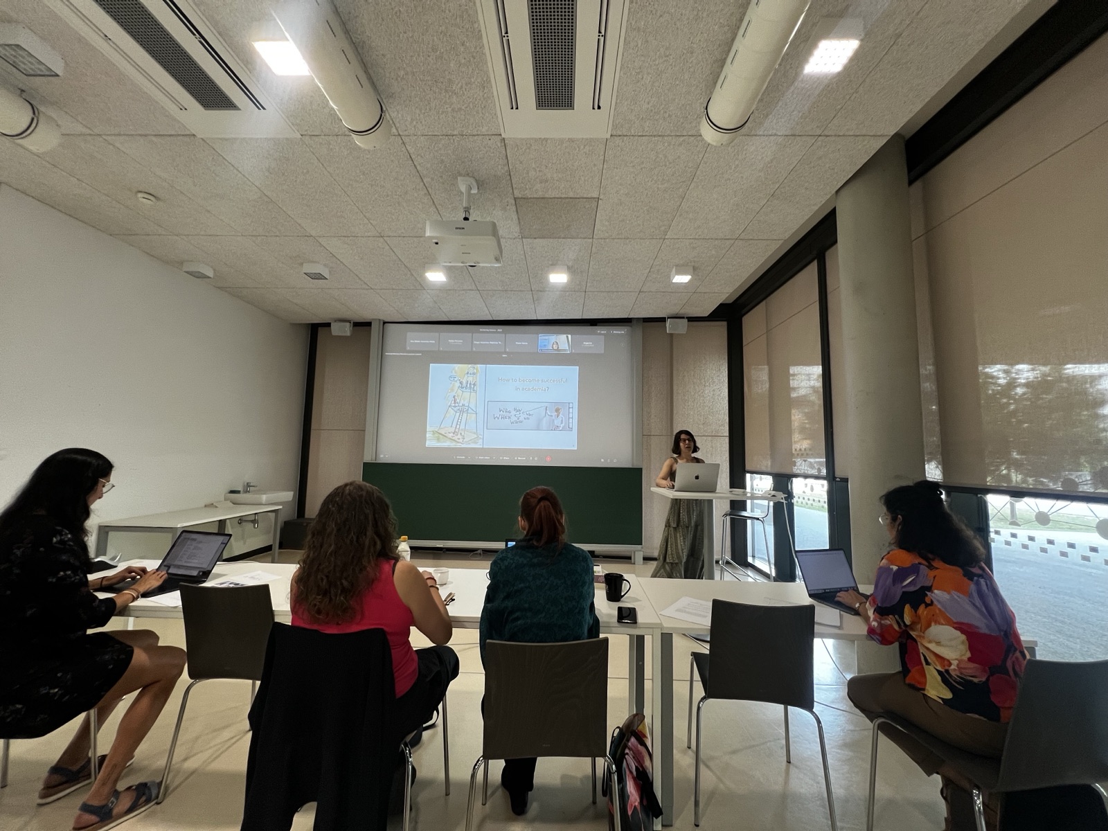 Presentation session at the Gendering in Science Workshop